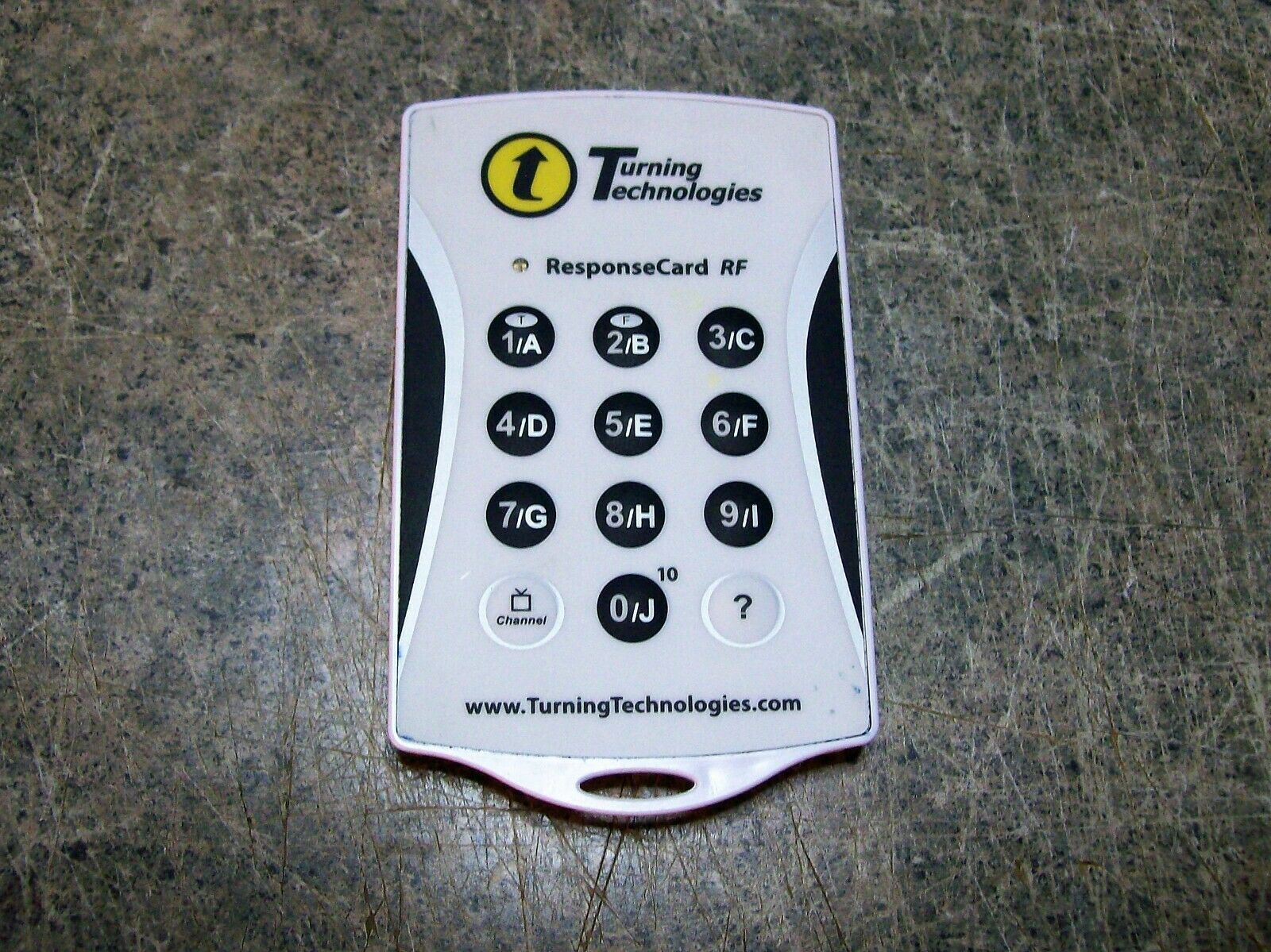 Turning Technologies Response Card Model# (rcrf-02)