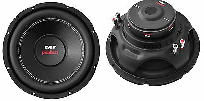 Pyle Plpw10d 10" 2000w Car Subwoofer Audio Power Subs Woofers Dvc 4 Ohm, 2 Pack