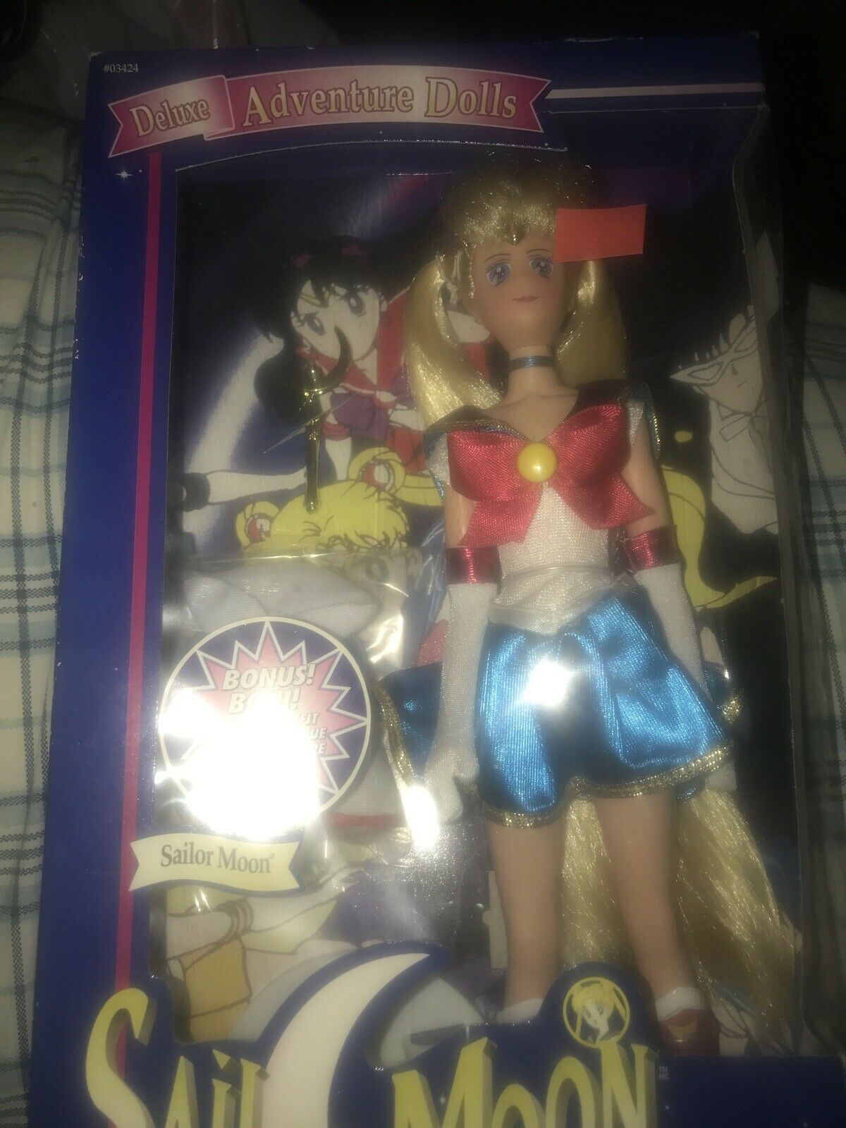 1997 Sailor Moon Deluxe Adventure Doll By Irwin #3424 - Hard To Find