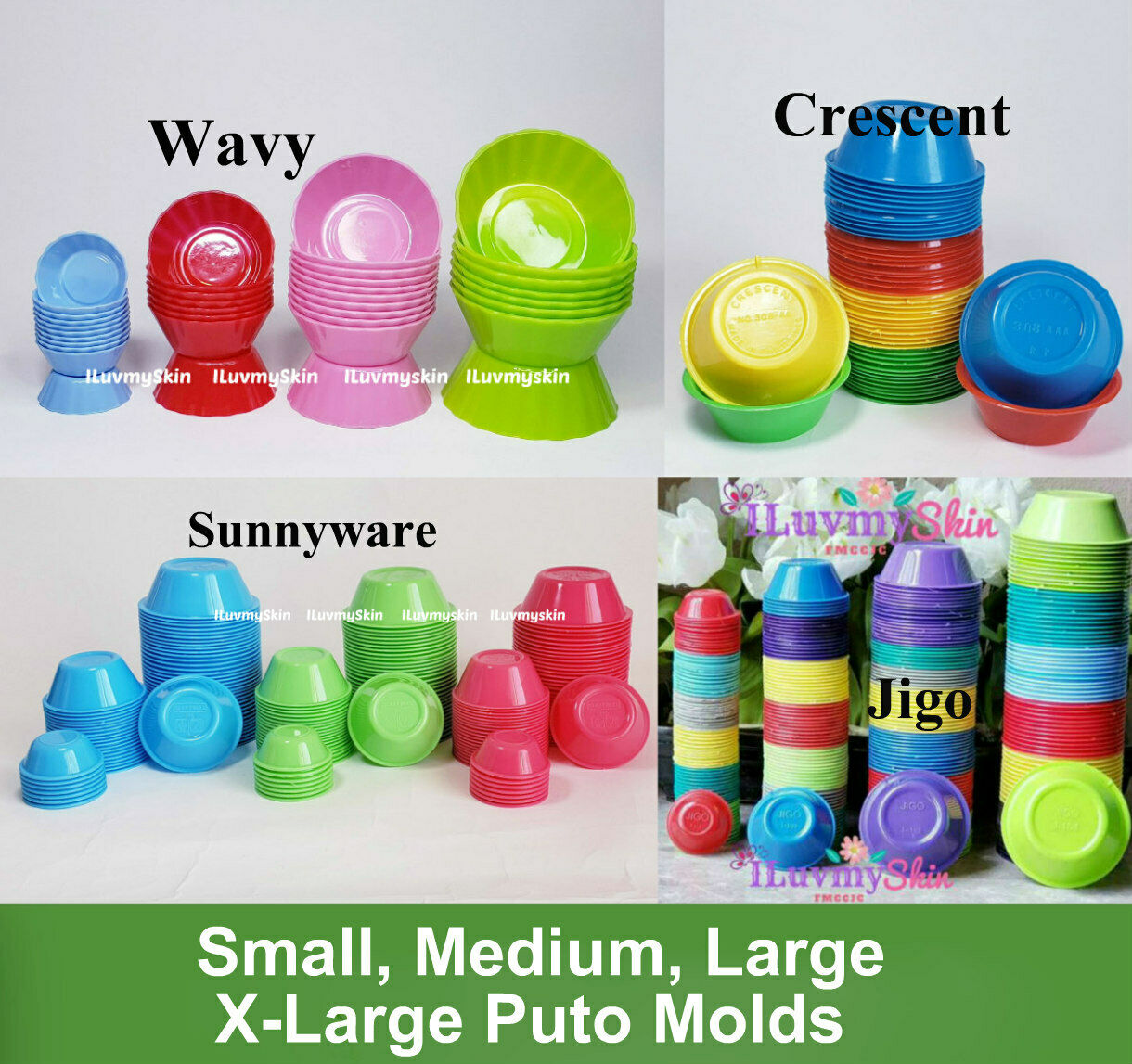 Puto, Kutsinta, Pichi Pichi Plastic Cup Molder...different Brands And Style